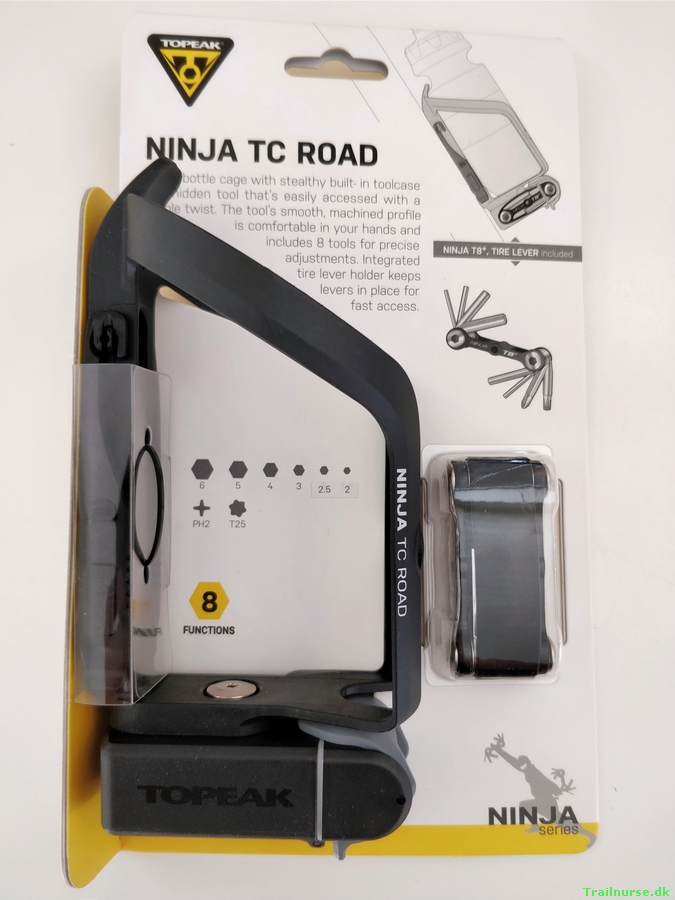 Topeak Ninja TC-Road Flaskeholder Med Miniværktøj [test]